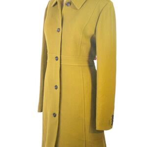 Olive Wool Blend Coat By J. Crew